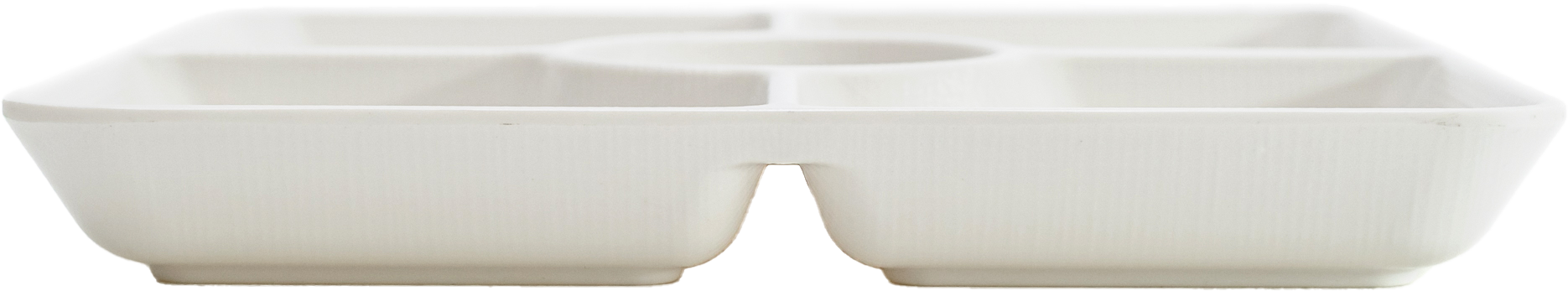 Matte Five-sided Plate