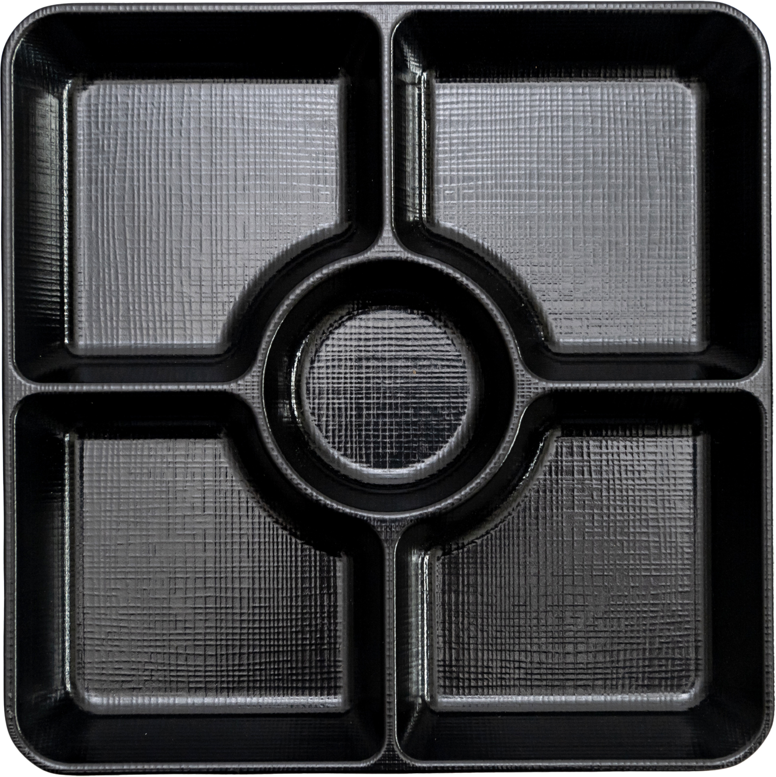 Matte Five-sided Plate