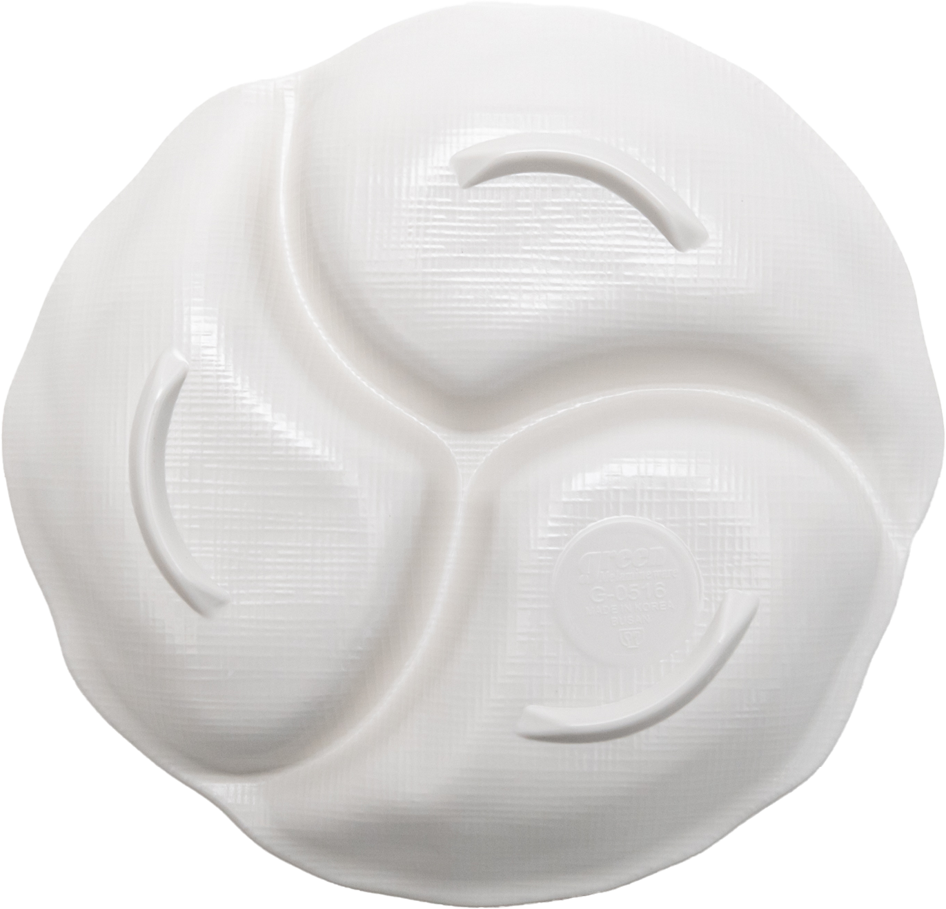 Matte Three-sided Plate