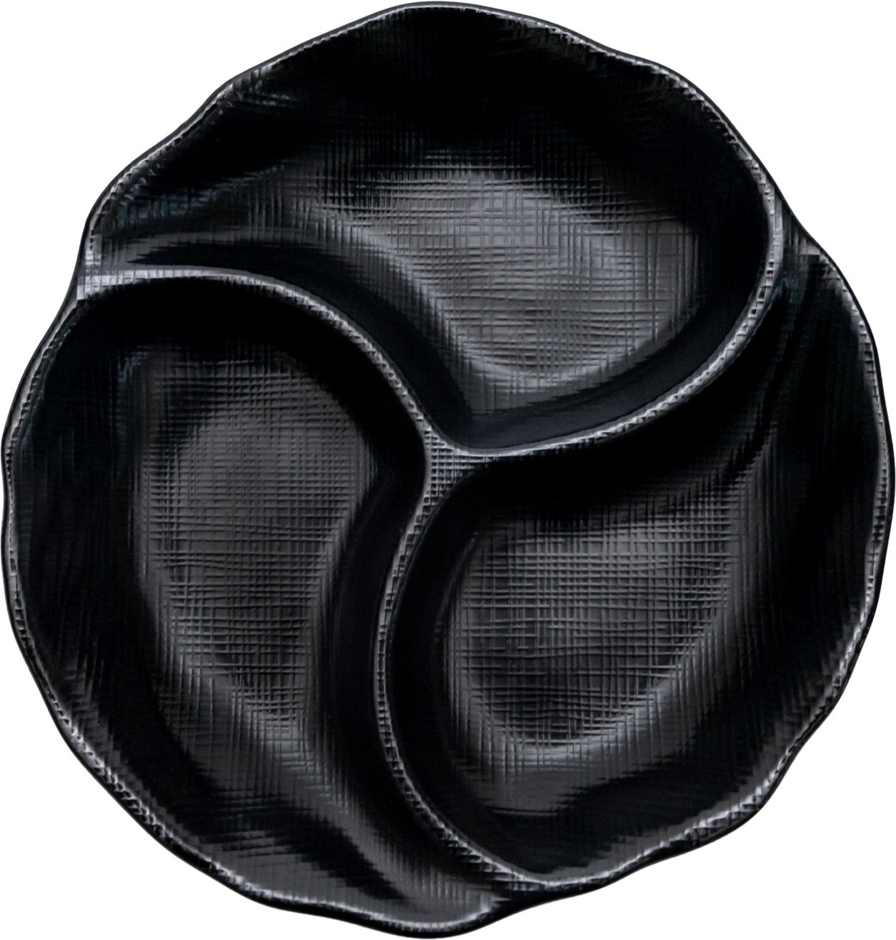 Matte Three-sided Plate