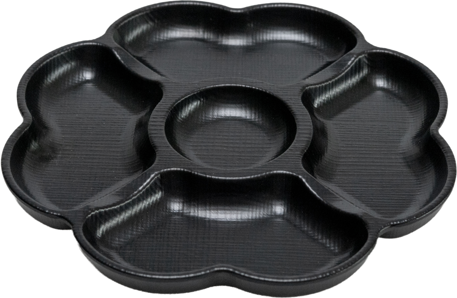 Matte Clover 5-sided Plate