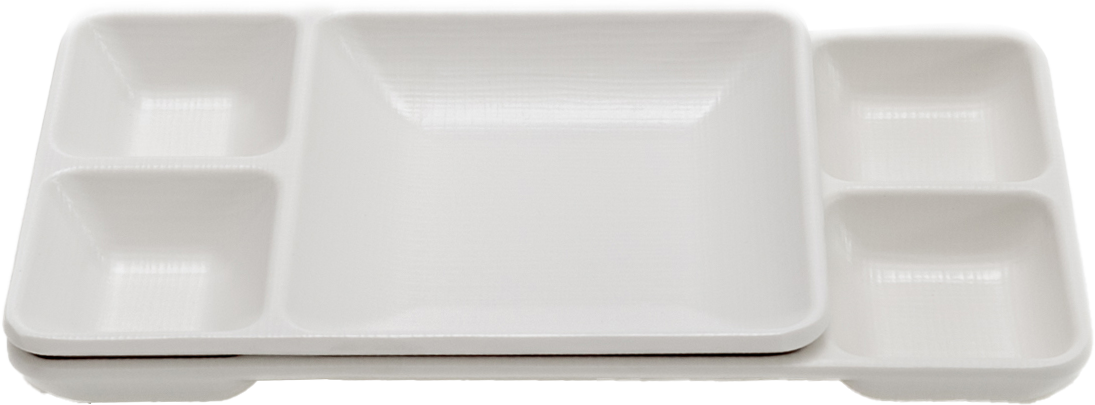 Matte 5-sided Plate