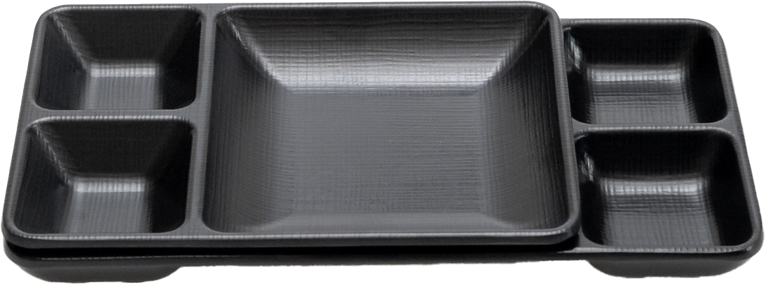 Matte 5-sided Plate