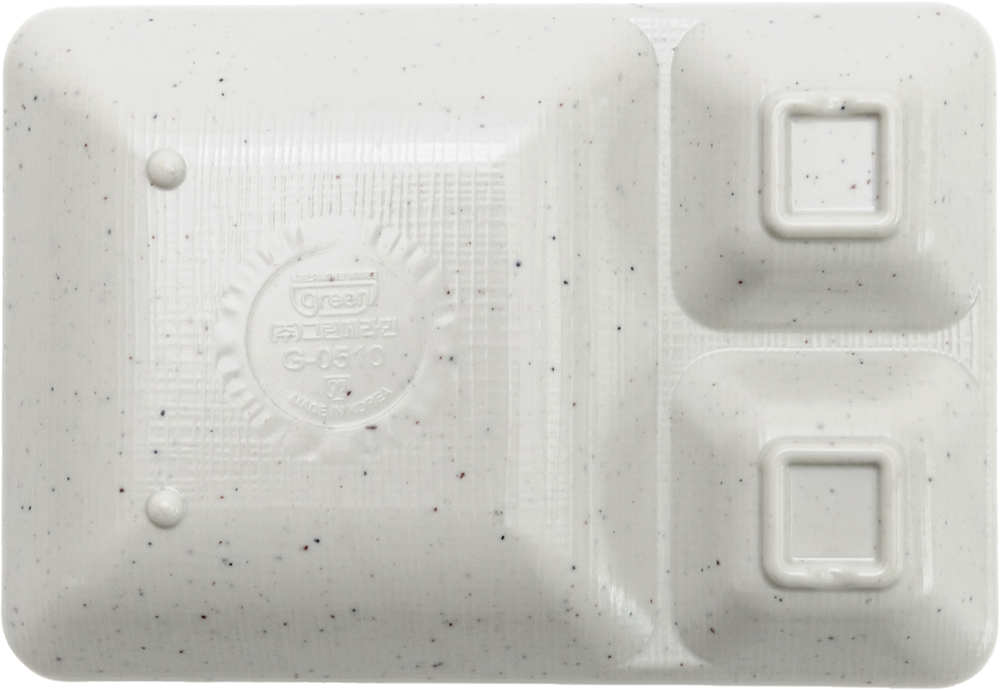 Matte 3-sided Plate