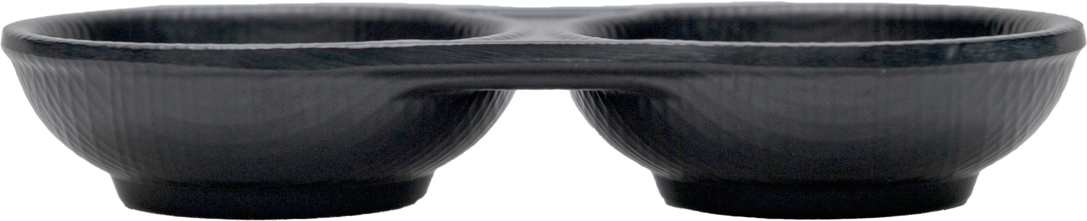 Matte Circular 2-sided Sauce dish