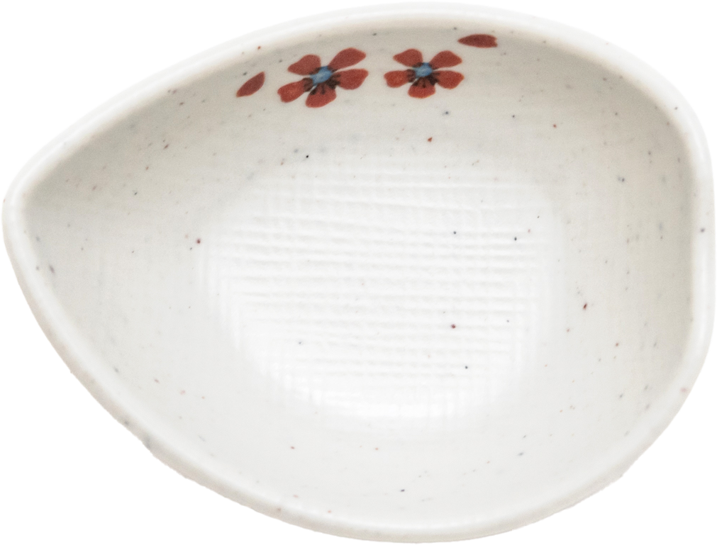 Matte Leaf shaped Sauce dish