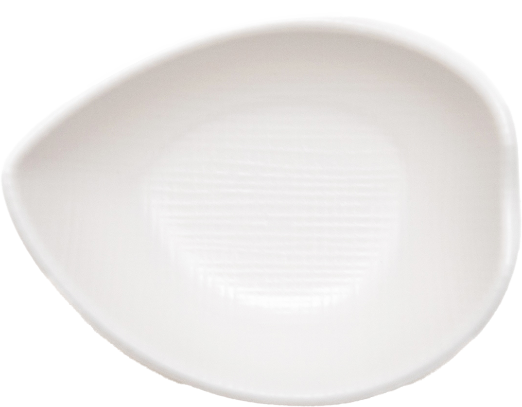 Matte Leaf shaped Sauce dish