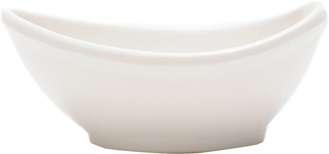 Matte Leaf shaped Sauce dish
