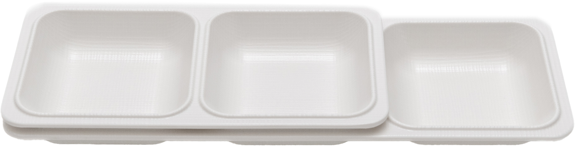 Matte Divided Side Plate