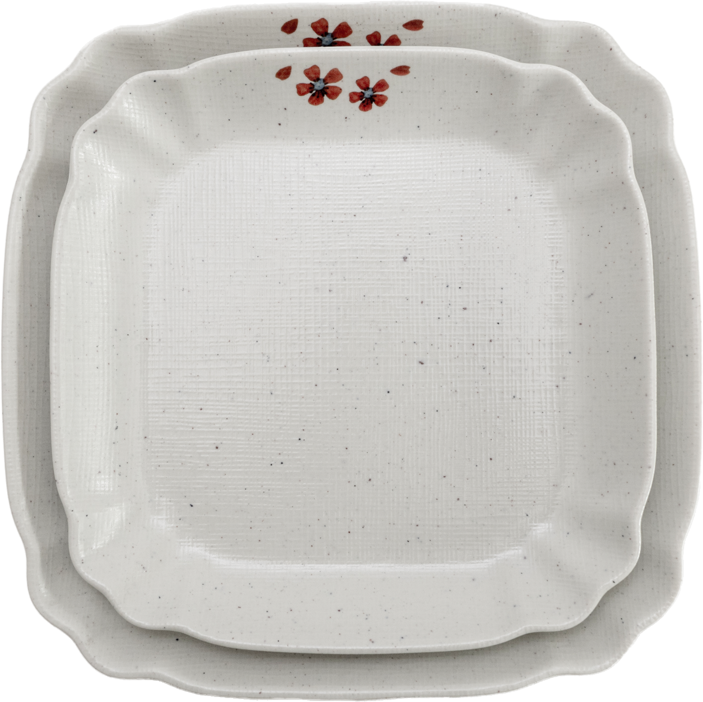 Matte Square Steaming Plate